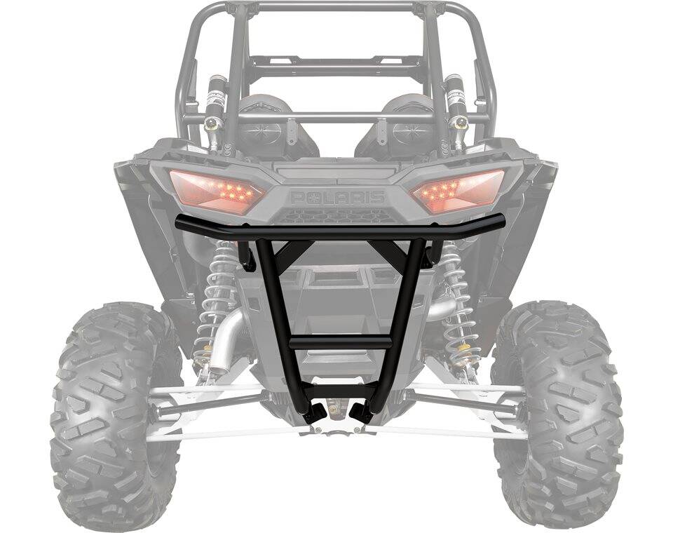 Rear Low Profile Bumper Black Polaris RZR
