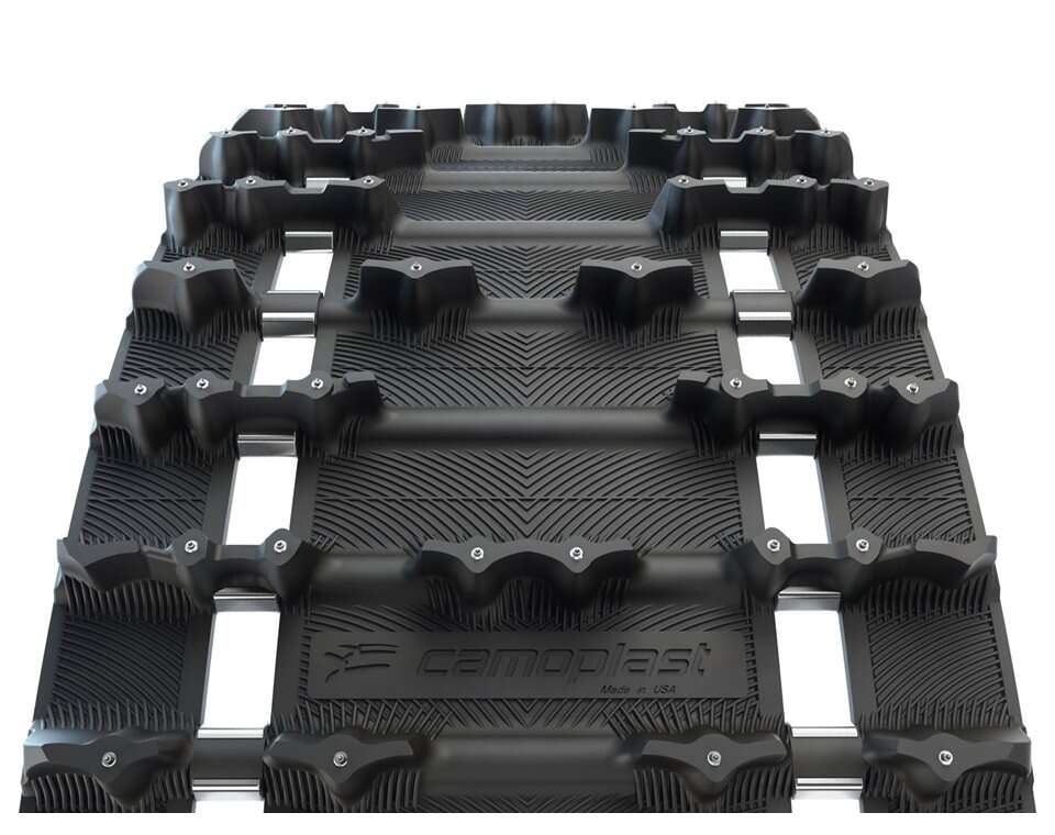 Camoplast Ice Attack XT Studded Snowmobile Track, 137 x 1.35, 2.86