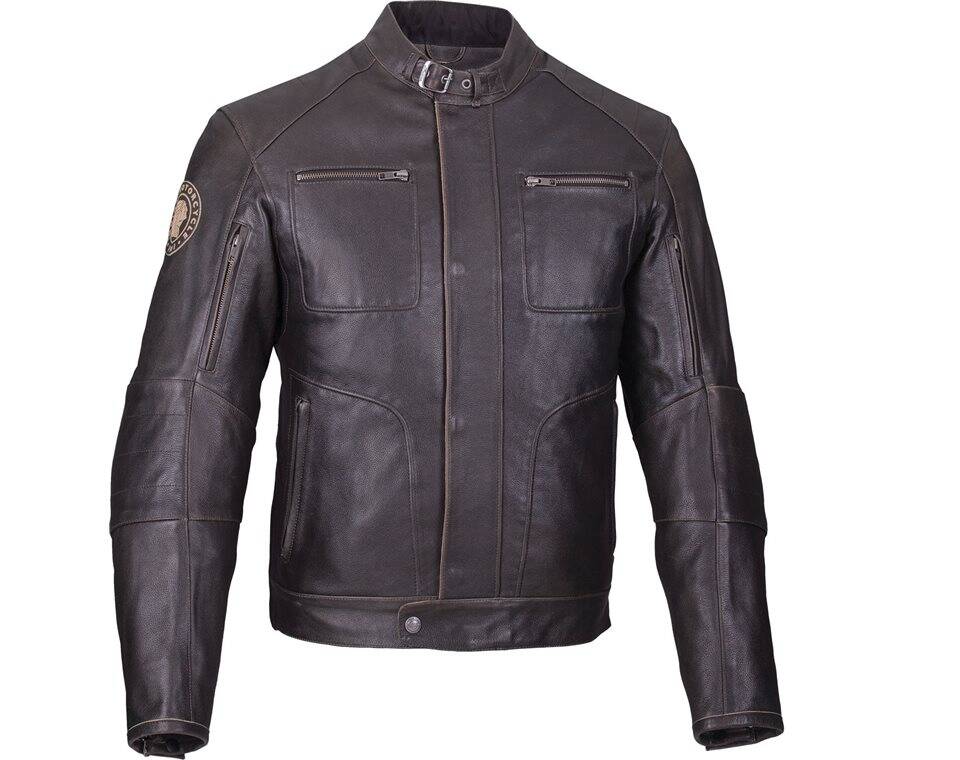 Men's Rocker Jacket- Brown Leather | Indian Motorcycle