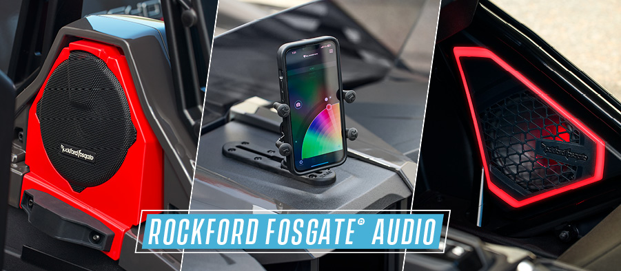 200W Audio Kit by Rockford Fosgate® | Polaris Slingshot