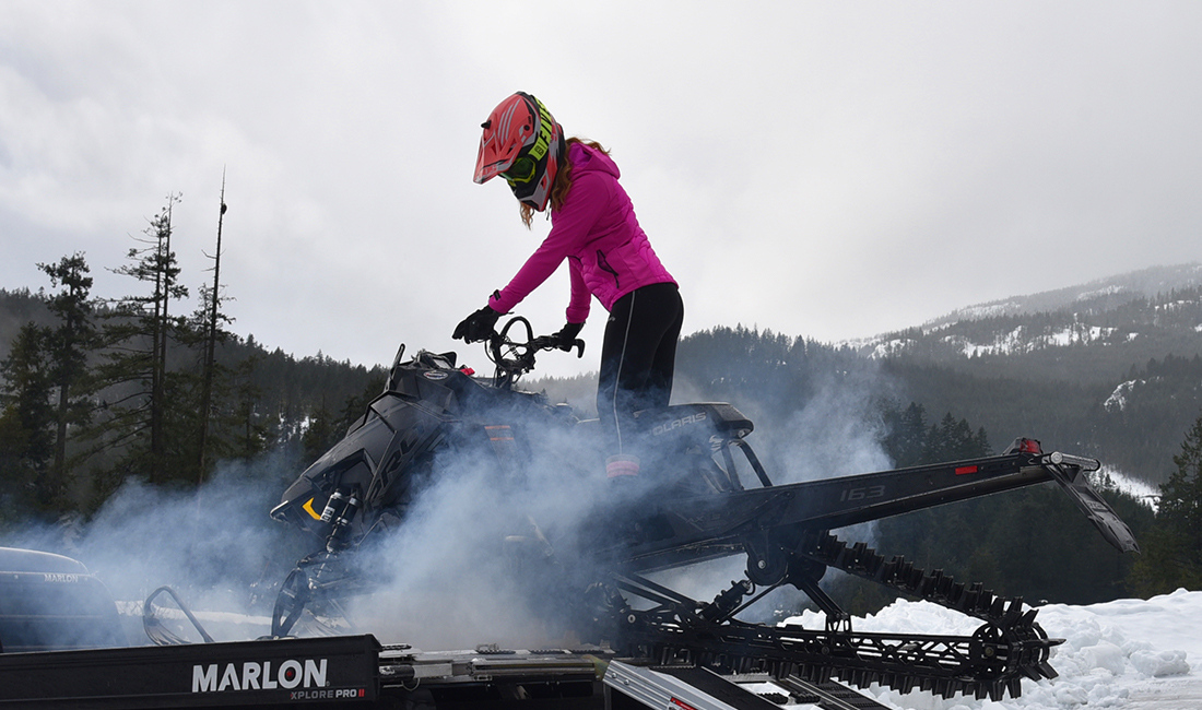 Brianna Cumming Polaris Snowmobiles Ambassador