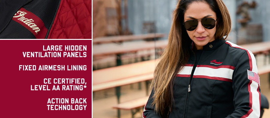 Women's Niagara Jacket, Black | Indian Motorcycle