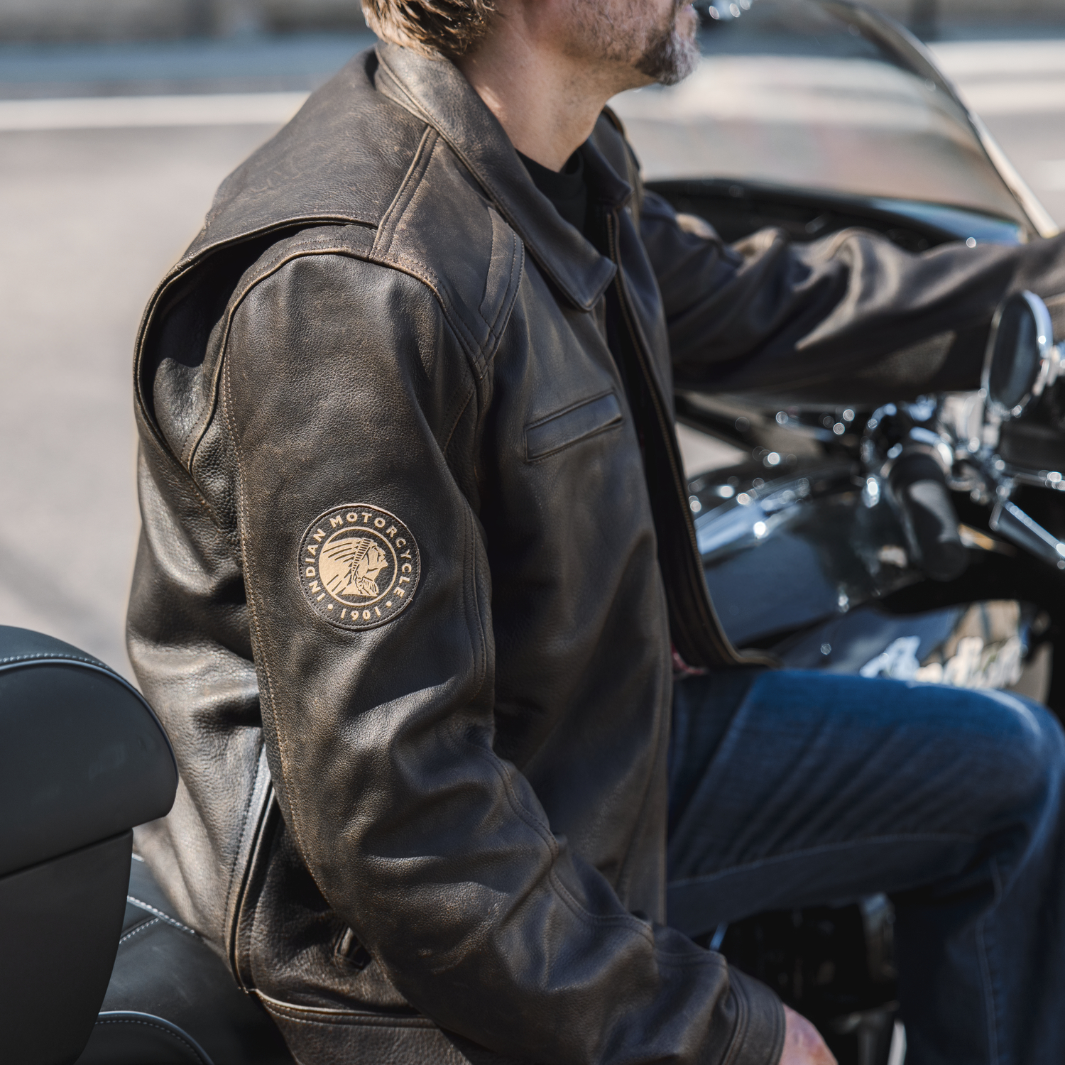Men's Classic Jacket 3, Brown | Indian Motorcycle