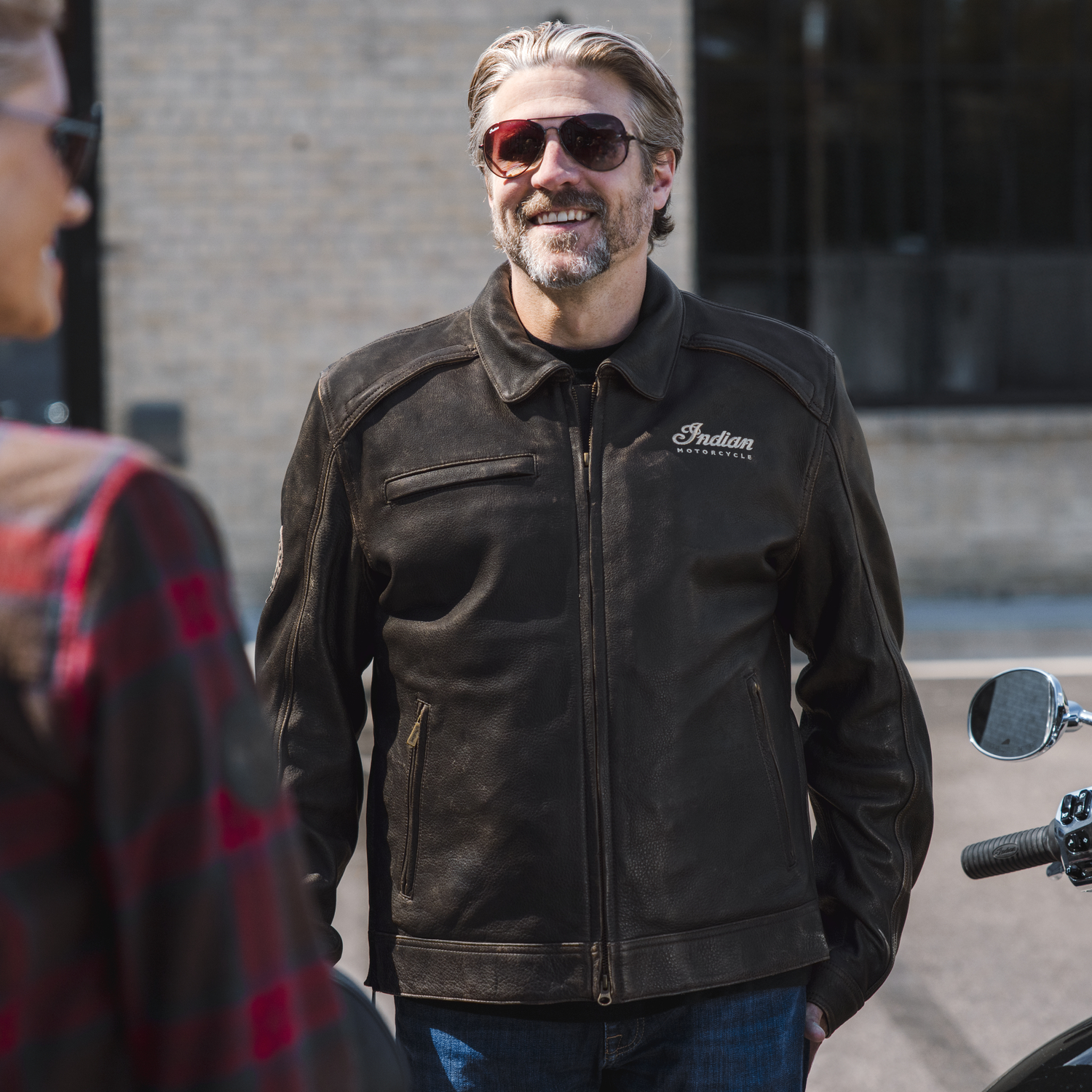 Men's Classic Jacket 3, Brown | Indian Motorcycle EN-CA