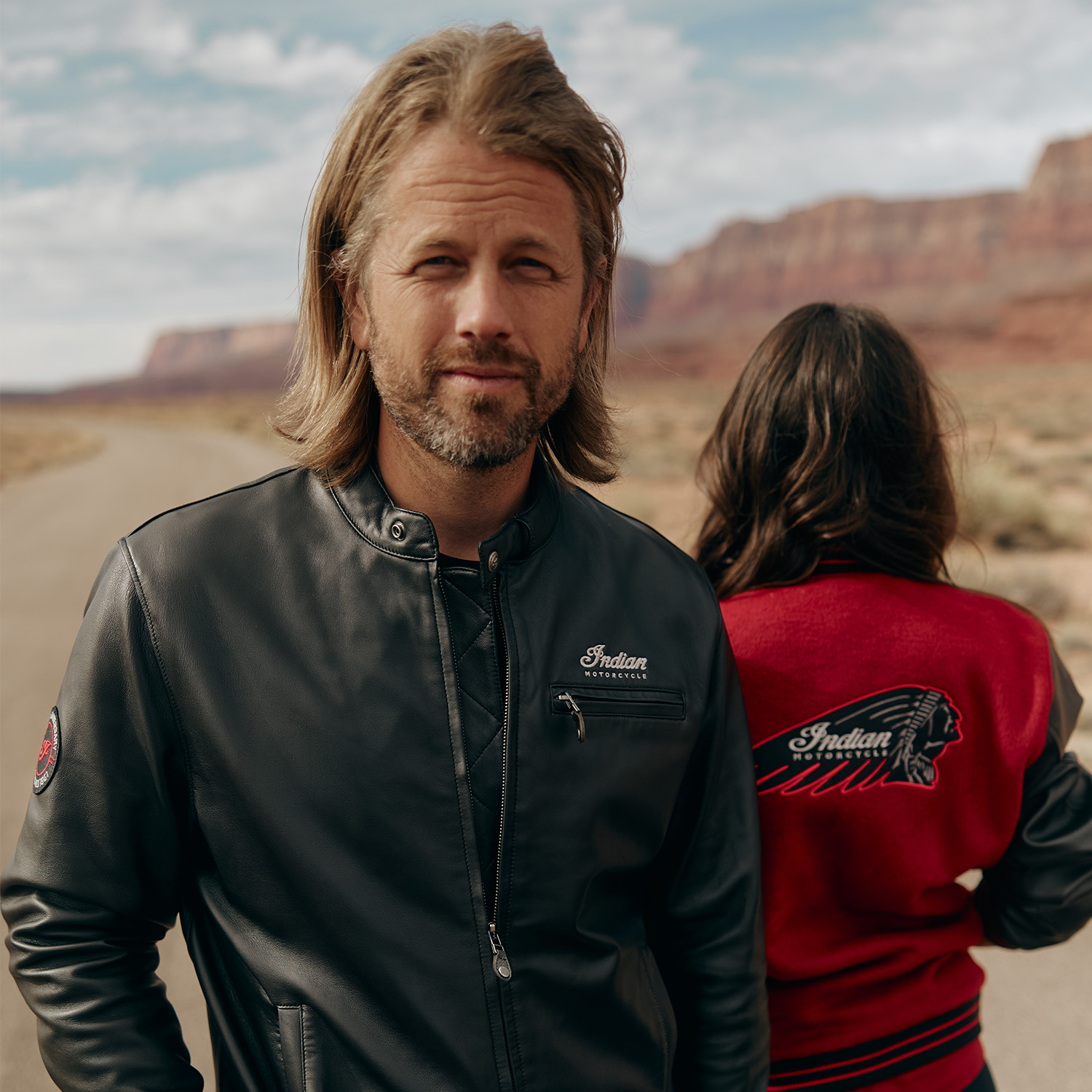 Unisex 125th Varsity Jacket, Red | Indian Motorcycle