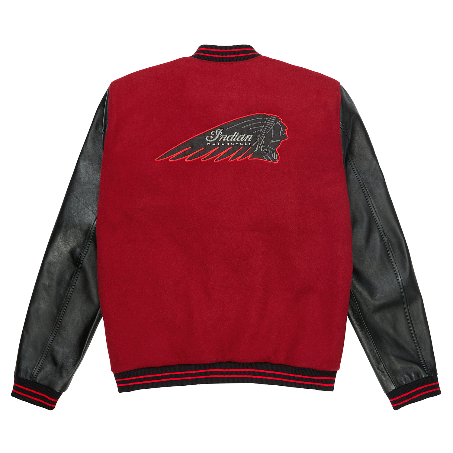 Unisex 125th Varsity Jacket, Red | Indian Motorcycle