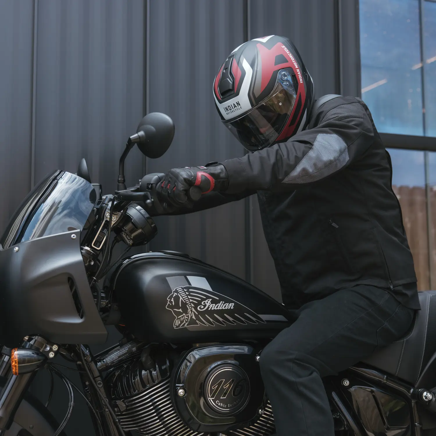 Sport Ravine Full Face Helmet, Multi Indian Motorcycle