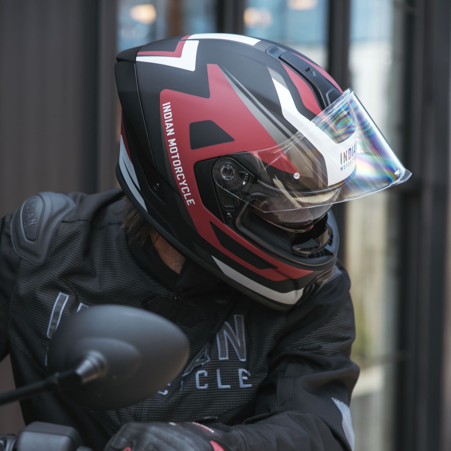 Sport Ravine Full Face Helmet, Multi | Indian Motorcycle EN-CA