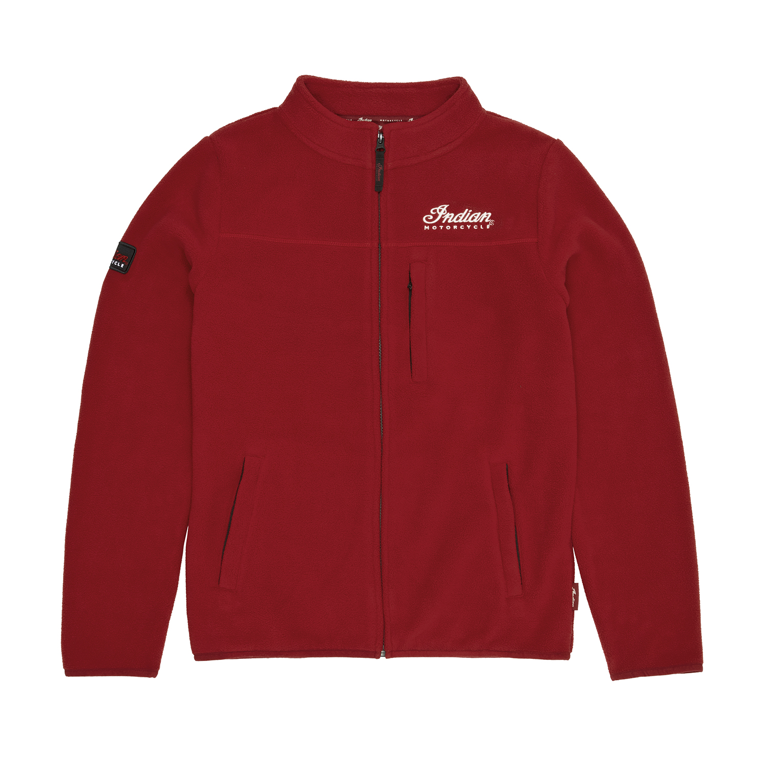 Women's Zip Thru Fleece, Black | Indian Motorcycle