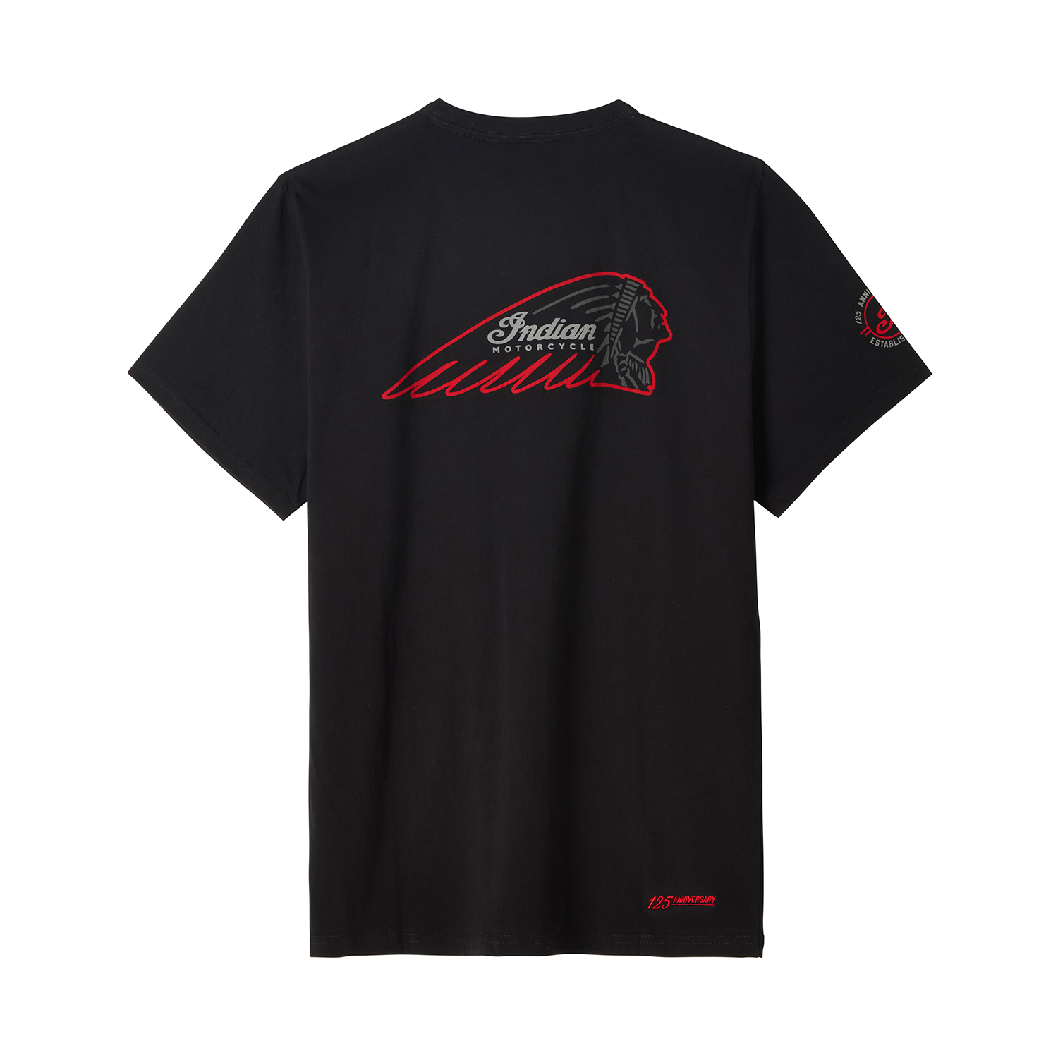 Women's 125th Crew T-Shirt, Black | Indian Motorcycle