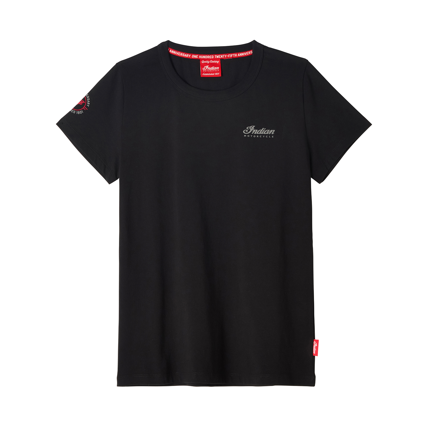 Women's 125th Crew T-Shirt, Black | Indian Motorcycle
