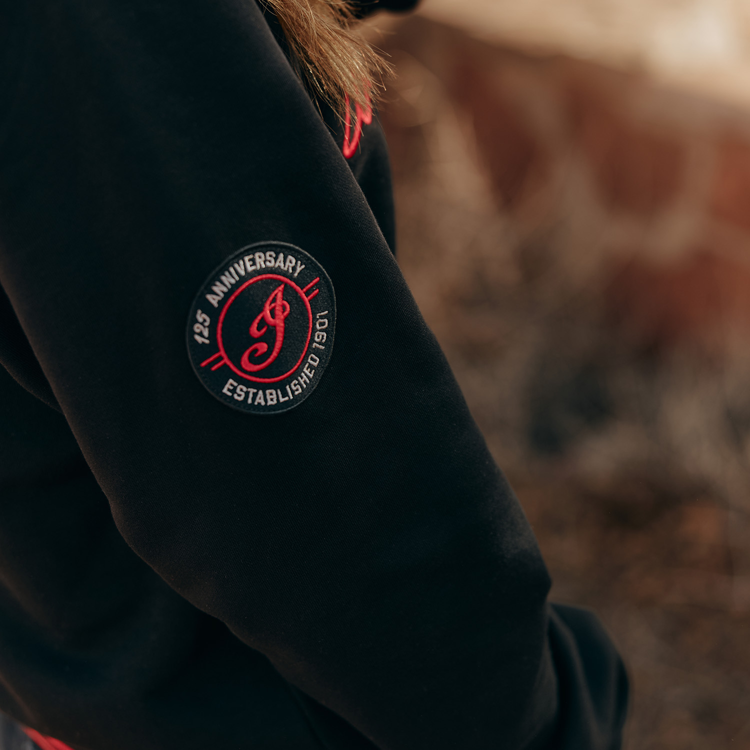 125th Crew Sweatshirt, Black | Indian Motorcycle