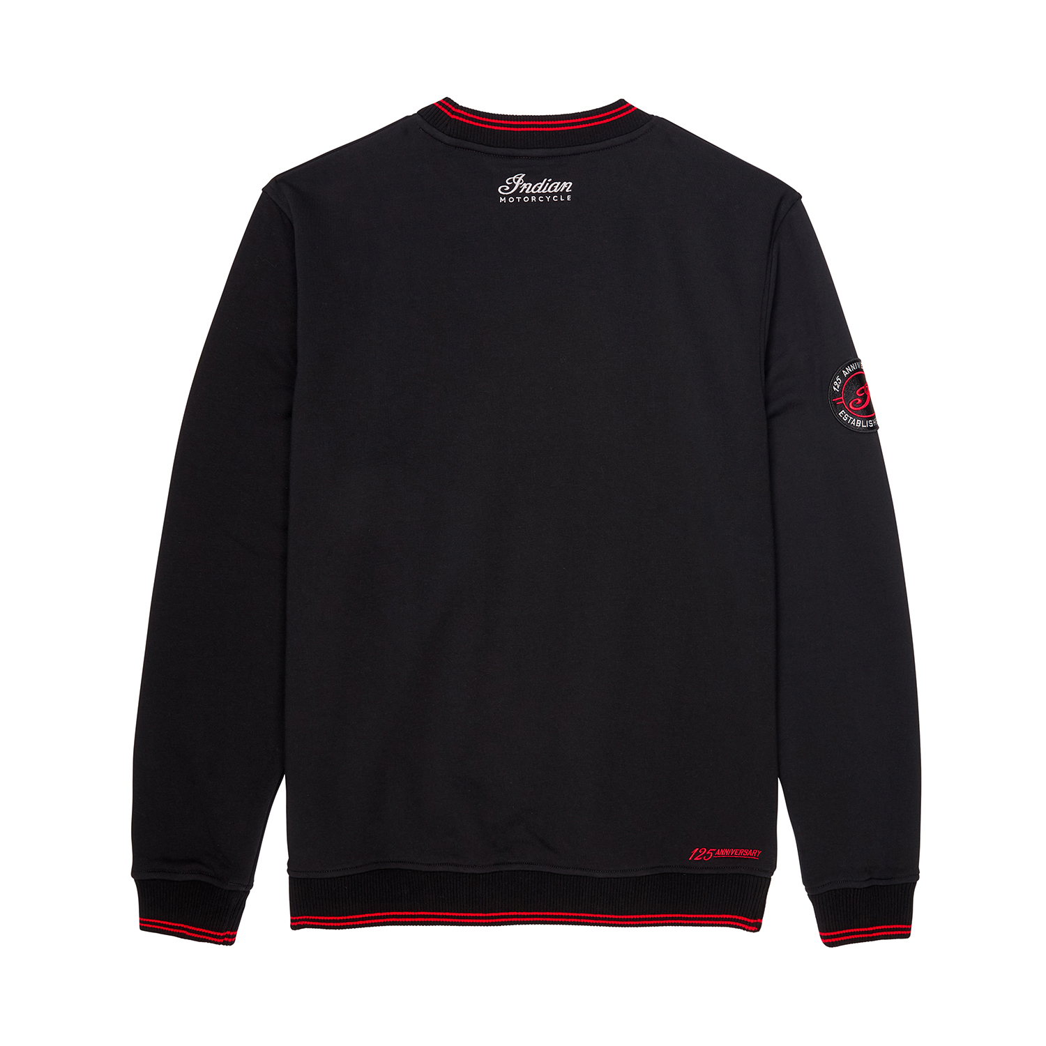 125th Crew Sweatshirt, Black | Indian Motorcycle 125th Crew Sweatshirt, Black | Indian Motorcycle