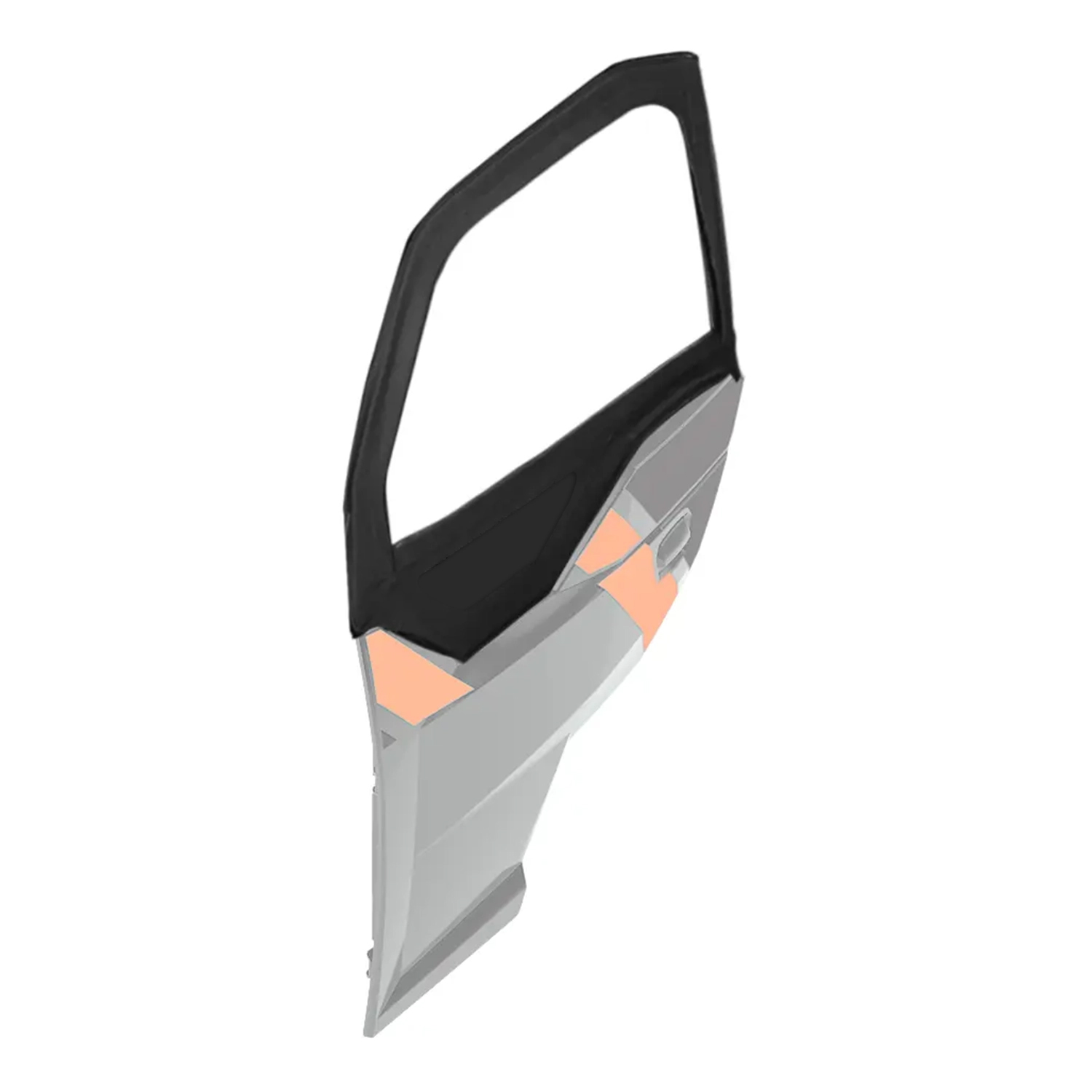 Zip Window Upper Doors for GENERAL, Front, Canvas, Set of 2