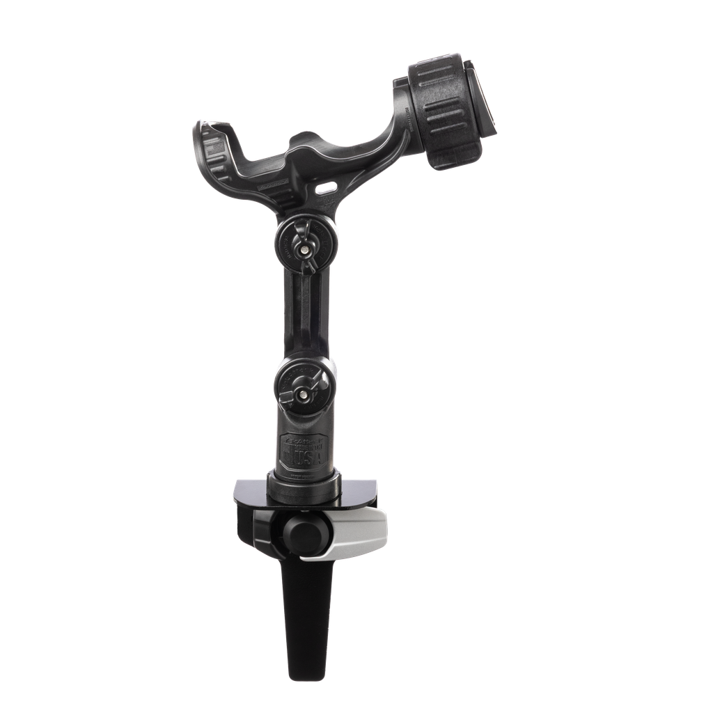 fishing rod holders for pontoon Boat 4-Rod-Holder No-Tool Rail Mount This Pontoon Corner T Pontoon Boat Rod Hold Rod
