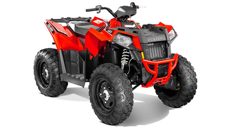 14 Polaris Scrambler Xp 850 H O Indy Red