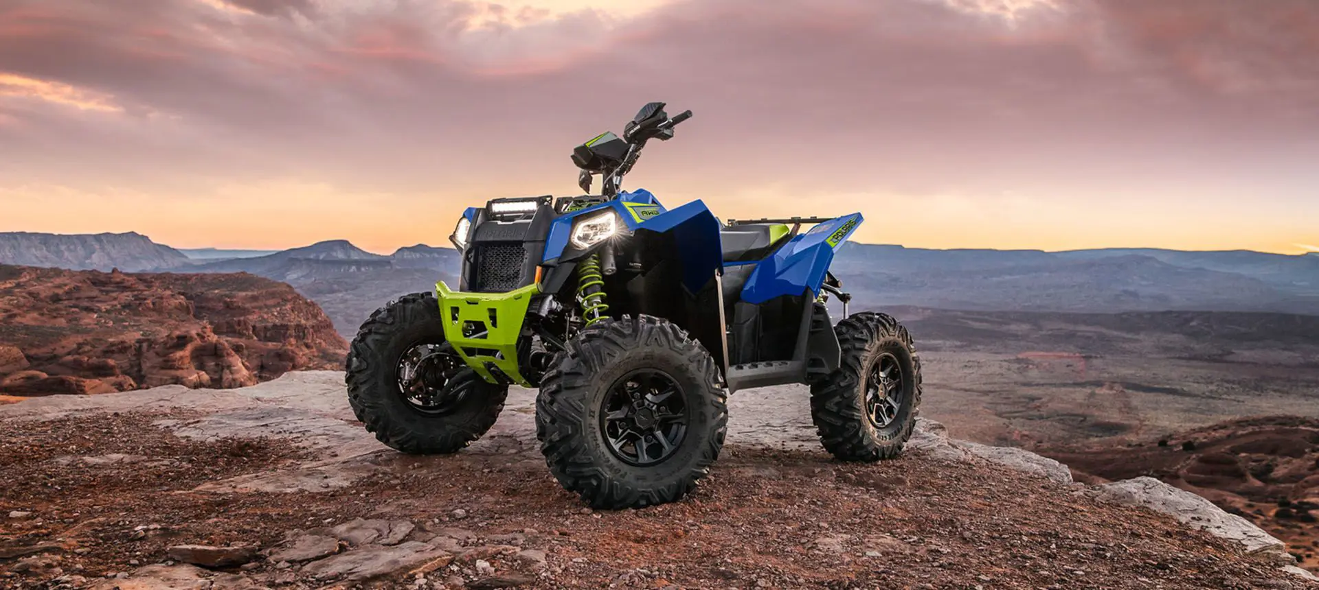 Polaris Scrambler XP 1000 S ATV in Radar Blue