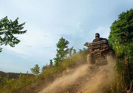 ample storage options on the polaris sportsman 850