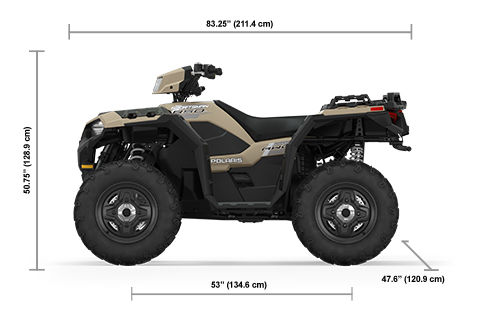 Sportsman 850 Military Tan Specifications