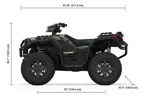 Especificaciones del Sportsman XP 1000 Ultimate Trail en negro sigiloso