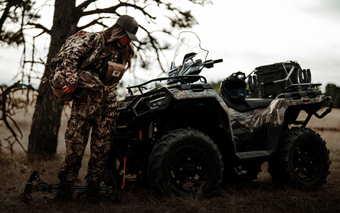 Compare the 2025 Sportsman Hunt Edition with other Polaris Off-Road models.