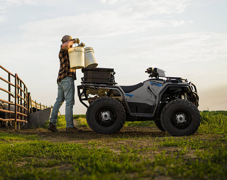 Voir les accessoires de l’ensemble Landowner pour le VTT Polaris Sportsman 450 2026.