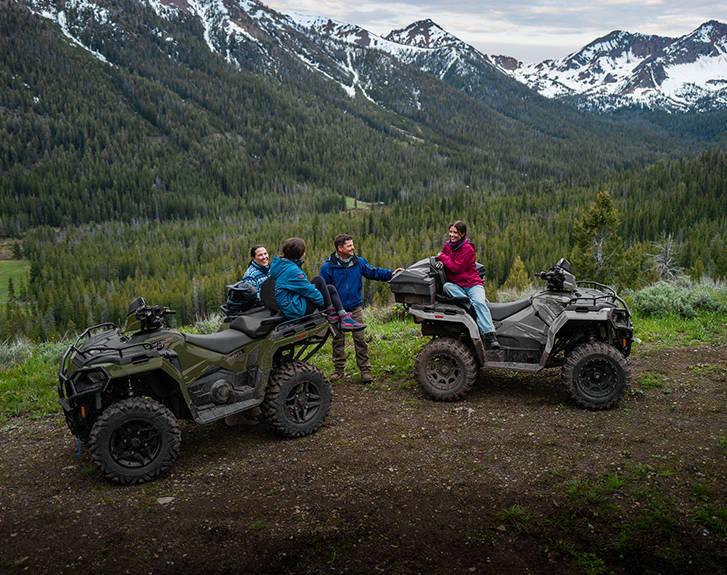 Voir les accessoires de l’ensemble Trail Riding pour le VTT Polaris Sportsman 450 2026.