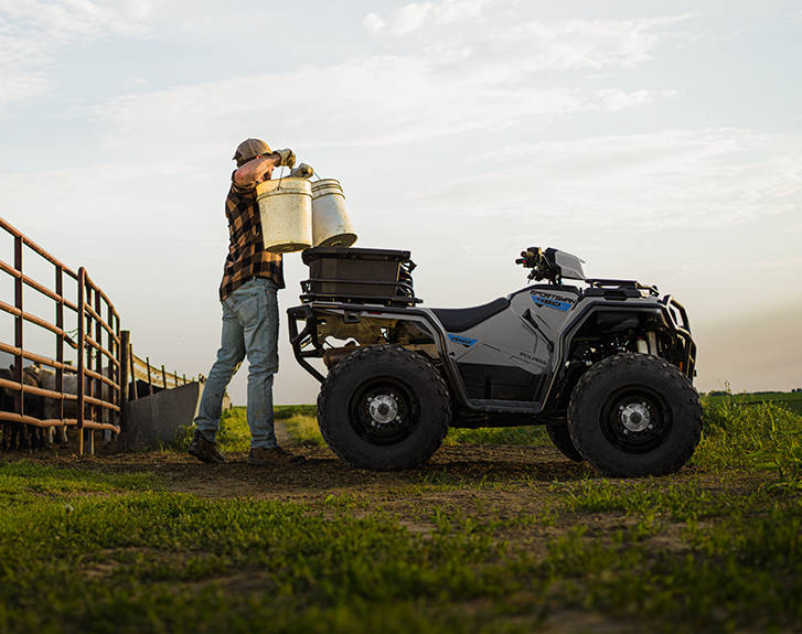 Explore the Landowner accessory package for 2026 Polaris Sportsman 570 ATVs.