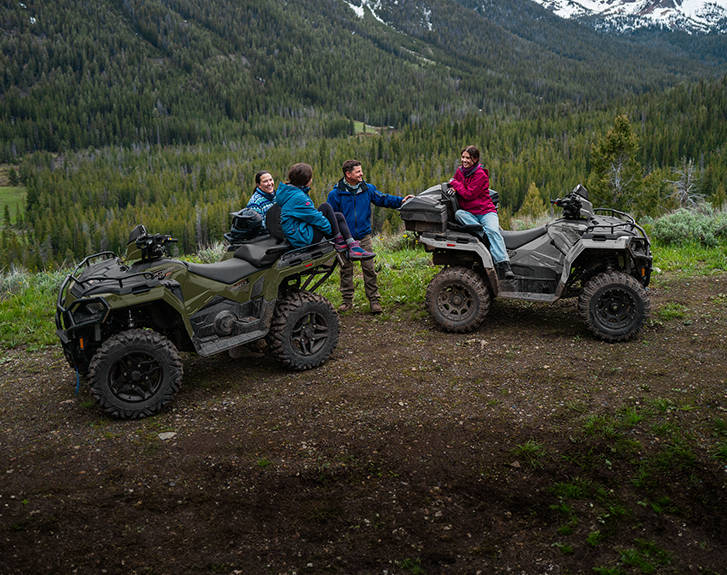 Explore the Trail Riding accessory package for 2026 Polaris Sportsman 570 ATVs.