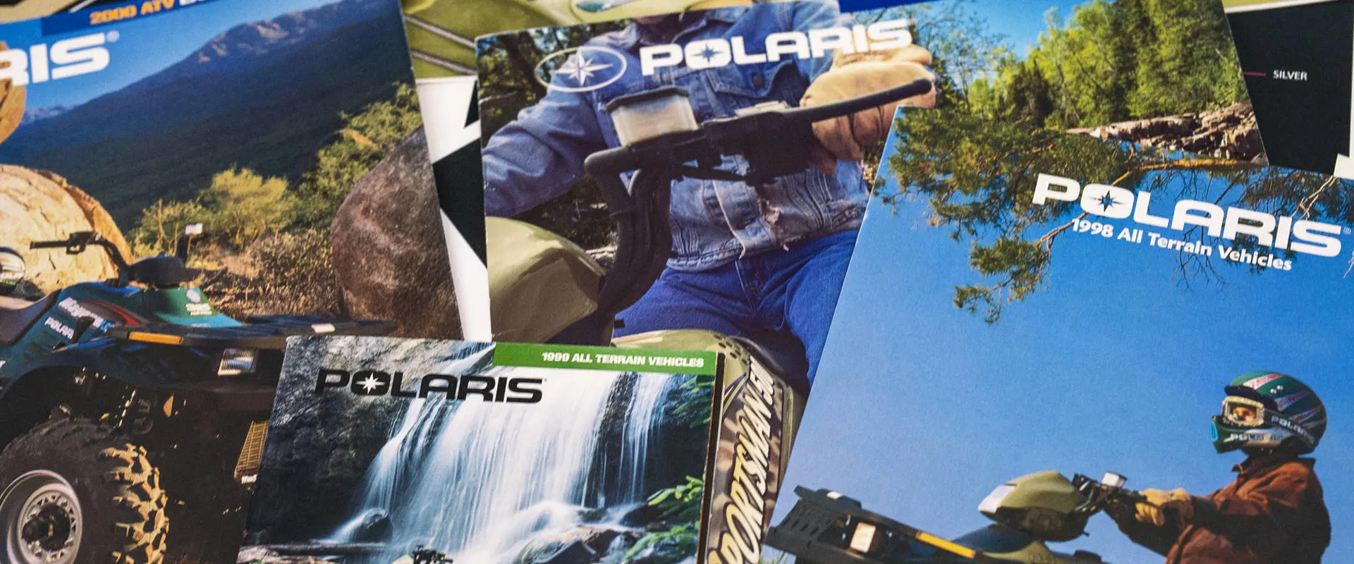 Retro Polaris Sportsman catalogs.