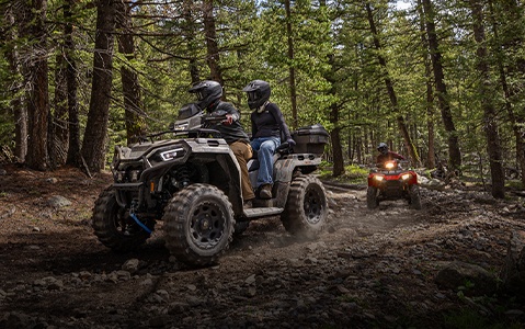 Compare Sportsman Mud Edition with other Polaris Off-Road models.