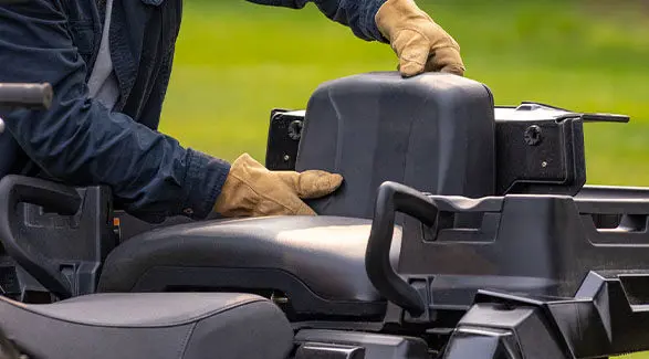 2-up seat on a 2026 Polaris Sportsman X2 570 ATV.