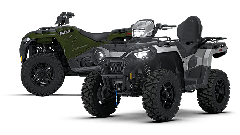 Explore featured Touring and 2-up ATVs.