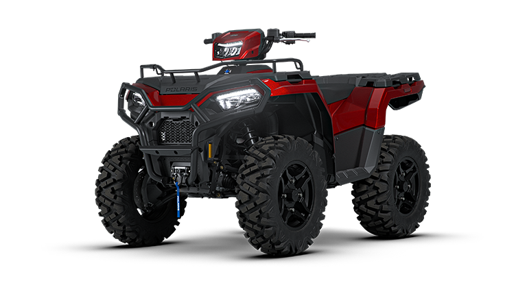 Polaris Sportsman ATVs.