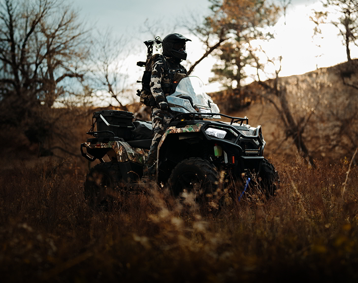 Explore accessories from the Hunt Package for the 2027 Polaris Sportsman 500 ATV.