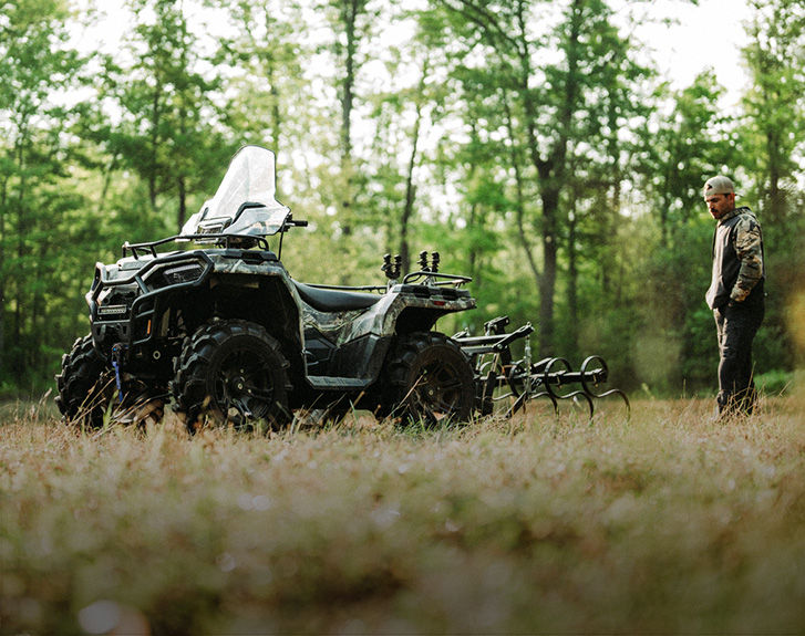Explore accessories from the Hunt Package for the 2027 Polaris Sportsman 600 ATV.