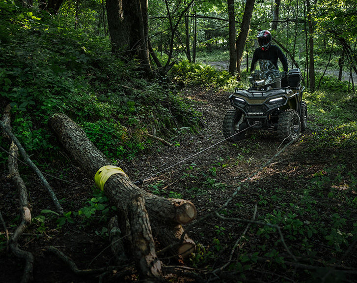 Explore accessories from the Property Maintenance Package for the 2027 Polaris Sportsman Touring 600 2-up ATV.