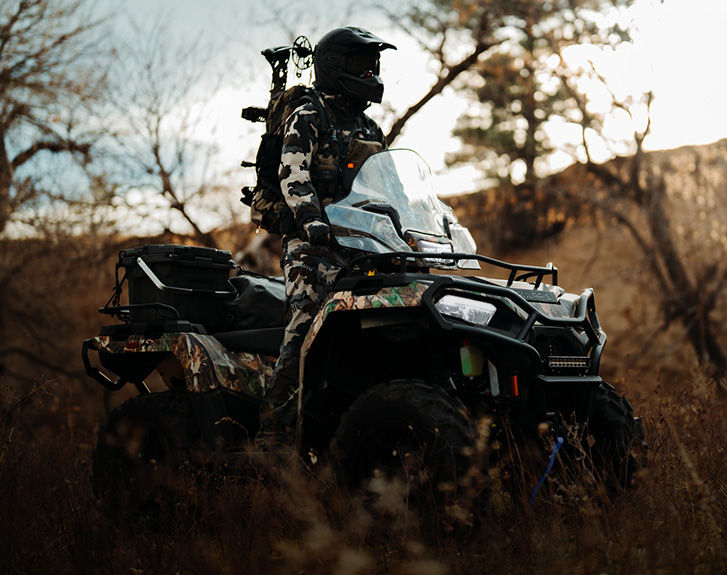 Explore accessories from the Hunt Package for the 2027 Polaris Sportsman Touring 600 2-up ATV.