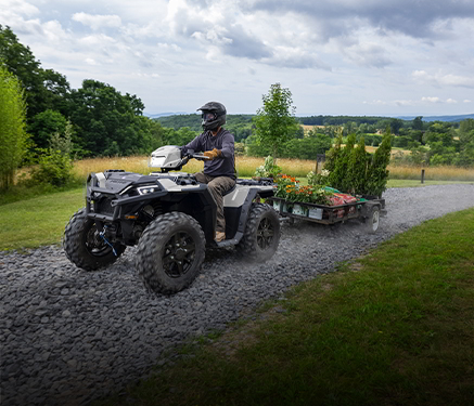 Explore accessories from the Property Maintenance Package for the 2027 Polaris Sportsman XP 1000 ATV.