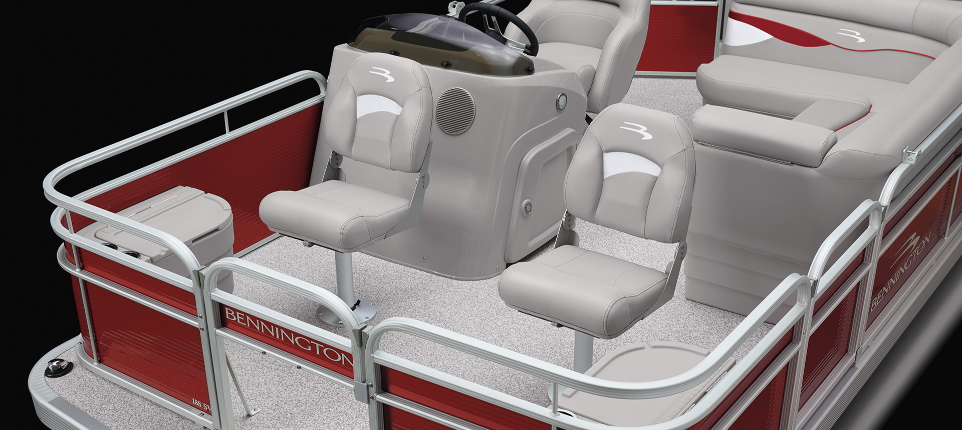 Pic of pontoon dashboard