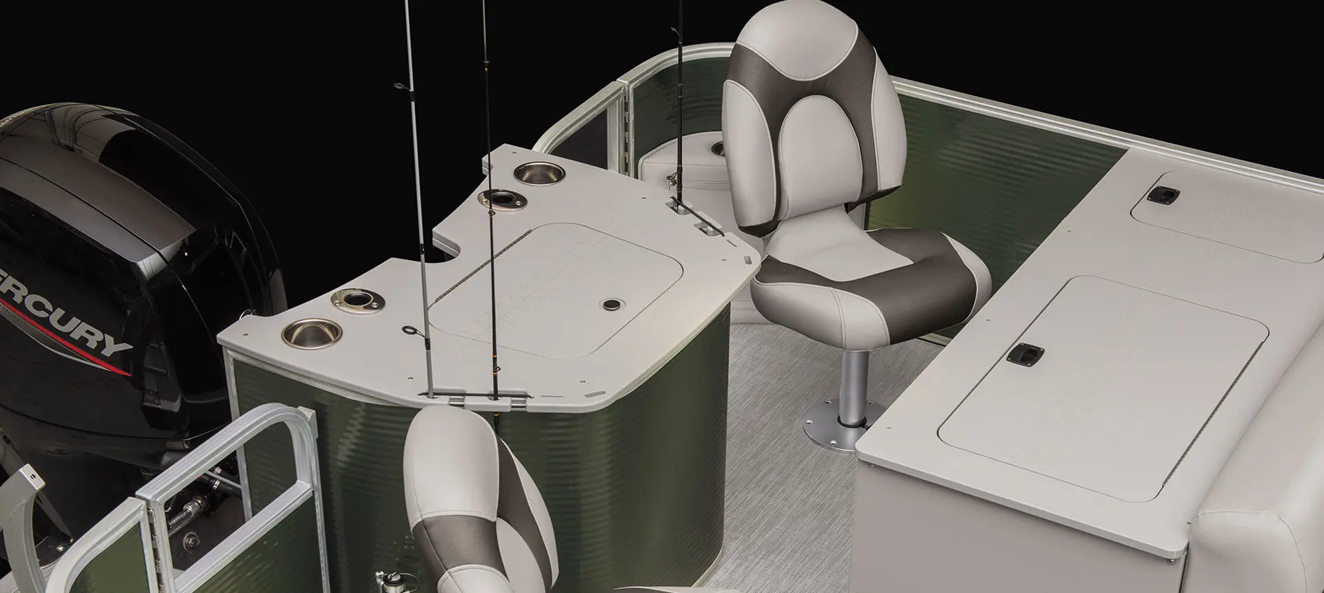Pic of pontoon boat
