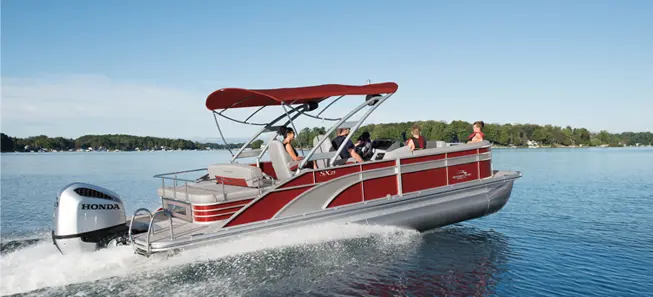 Pic of pontoon aft deck