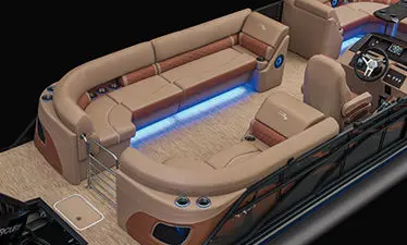 Pic of pontoon boat