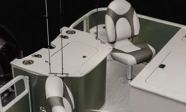 Pic of pontoon boat