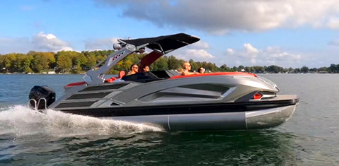 Luxury Pontoons & Tritoon Boats by Bennington