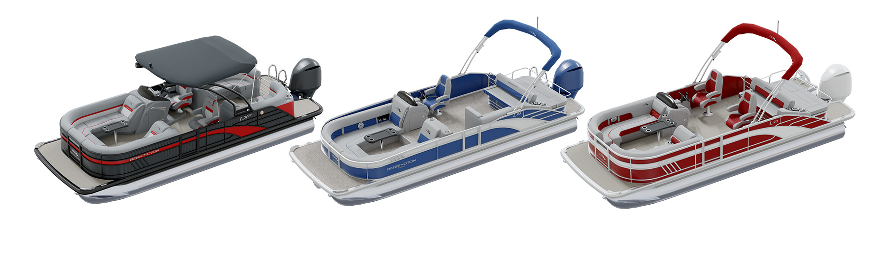 Pontons De Luxe Et Bateaux Tritoon Par Bennington Fr Ca