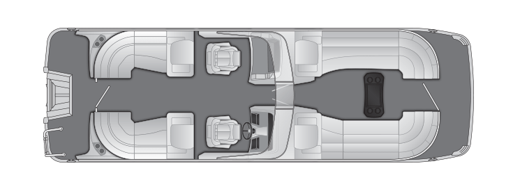 Bennington RX Sport Line Floor Plans | Bennington