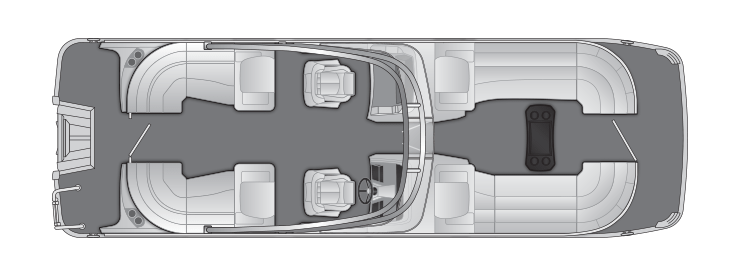 Bennington RX Sport Line Floor Plans | Bennington