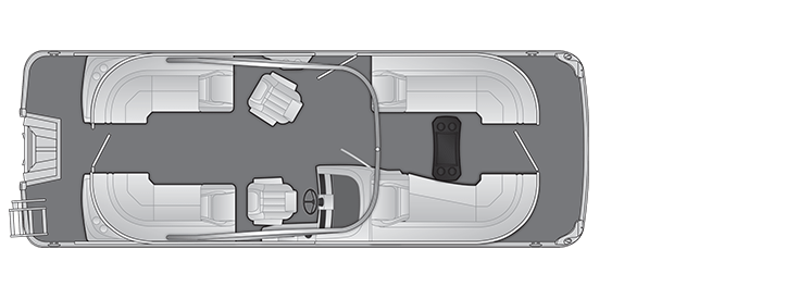 Bennington LX Sport Line Floor Plans | Bennington