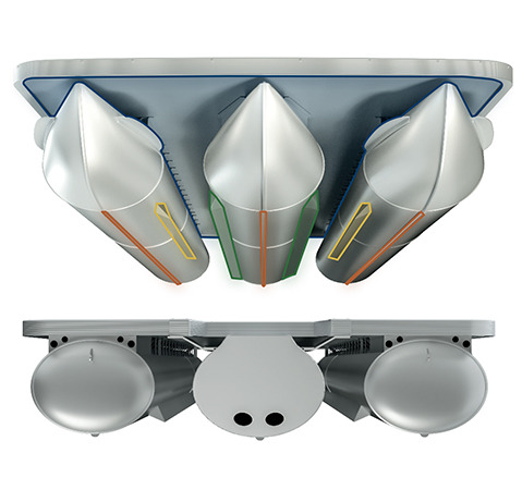 Elliptical Sports Package-3+ (ESP-3+) available on Bennington pontoon/tritoon boats.